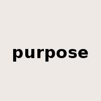 purpose是什么意思