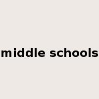 middle schools是什么意思