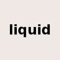 liquid是什么意思