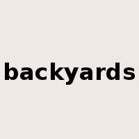 backyards是什么意思