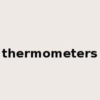 thermometers是什么意思