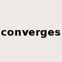 converges是什么意思