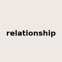 relationship是什么意思