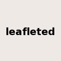 leafleted是什么意思