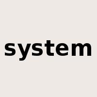 system是什么意思