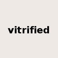 vitrified是什么意思