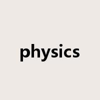 physics是什么意思