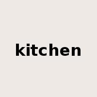 kitchen是什么意思