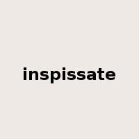 inspissate是什么意思
