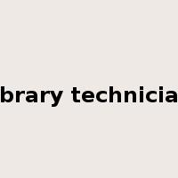 library technician是什么意思