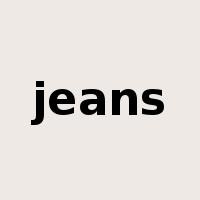 jeans是什么意思