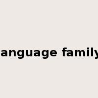 language family是什么意思