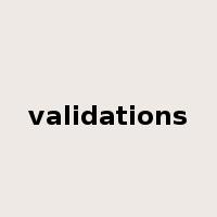 validations是什么意思