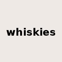 whiskies是什么意思