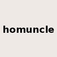 homuncle是什么意思
