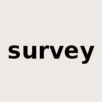 survey是什么意思