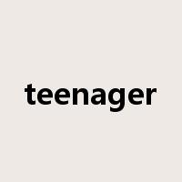 teenager