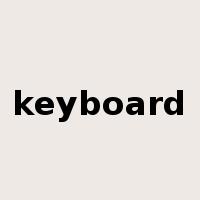 keyboard是什么意思