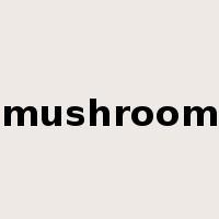 mushroom是什么意思