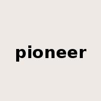 pioneer是什么意思