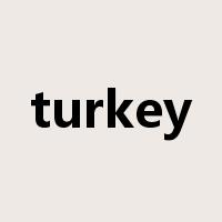 turkey是什么意思