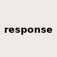 response是什么意思