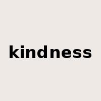 kindness是什么意思