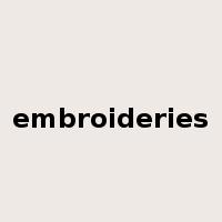 embroideries