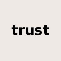 trust是什么意思