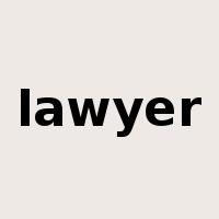 lawyer是什么意思