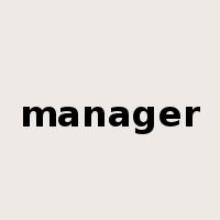 manager是什么意思