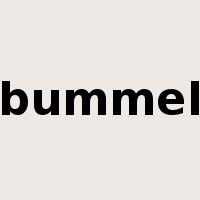 bummel