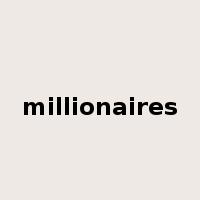 millionaires是什么意思