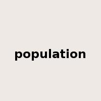 population是什么意思