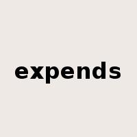 expends是什么意思