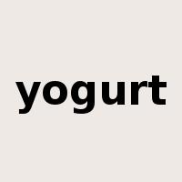 yogurt是什么意思