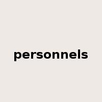 personnels