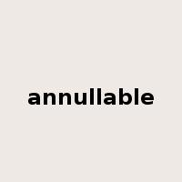 annullable是什么意思