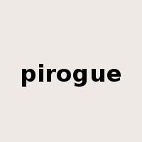 pirogue是什么意思