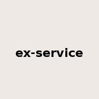 ex-service是什么意思