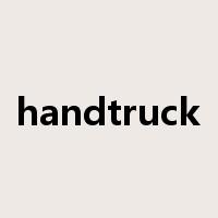 handtruck是什么意思