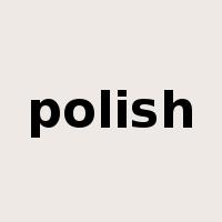 polish是什么意思