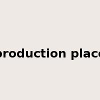 production place是什么意思