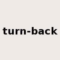 turn-back是什么意思