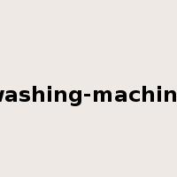 washing-machine是什么意思