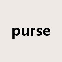 purse是什么意思