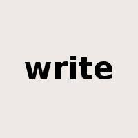 write