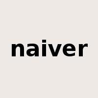 naiver是什么意思