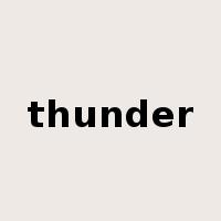 thunder是什么意思