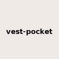 vest-pocket是什么意思